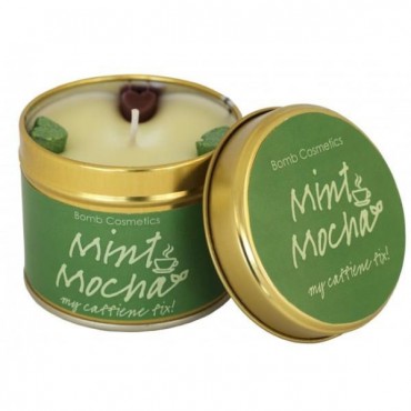 Świeca zapachowa w puszce MIĘTOWA MOCHA Bomb Cosmetics
