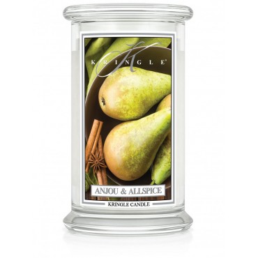 Duża świeca Anjou & Allspice Kringle Candle