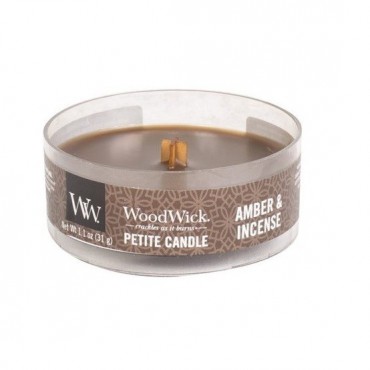 Świeca Petite Amber & Incense WoodWick