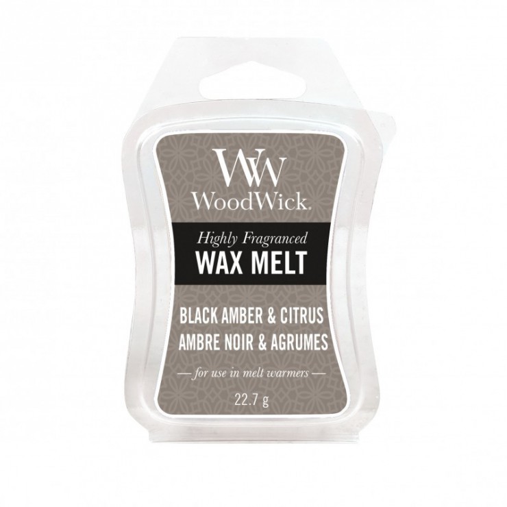 Wosk Black Amber & Citrus WoodWick Wosk Black Amber & Citrus WoodWick