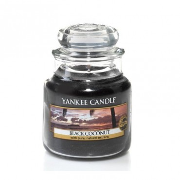 Mała świeca Black Coconut Yankee Candle