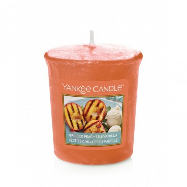 Sampler Grilled Peaches & Vanilla Yankee Candle