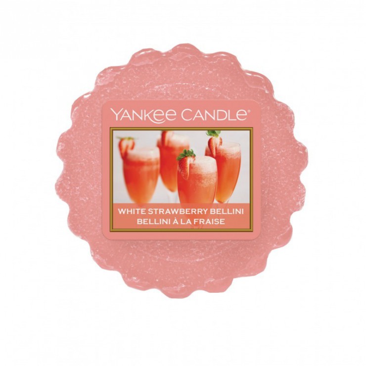Wosk White Strawberry Bellini Yankee Candle Wosk White Strawberry Bellini Yankee Candle