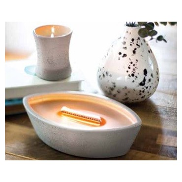 Świeca Hearthwick Cocrete Wood Smoke WoodWick
