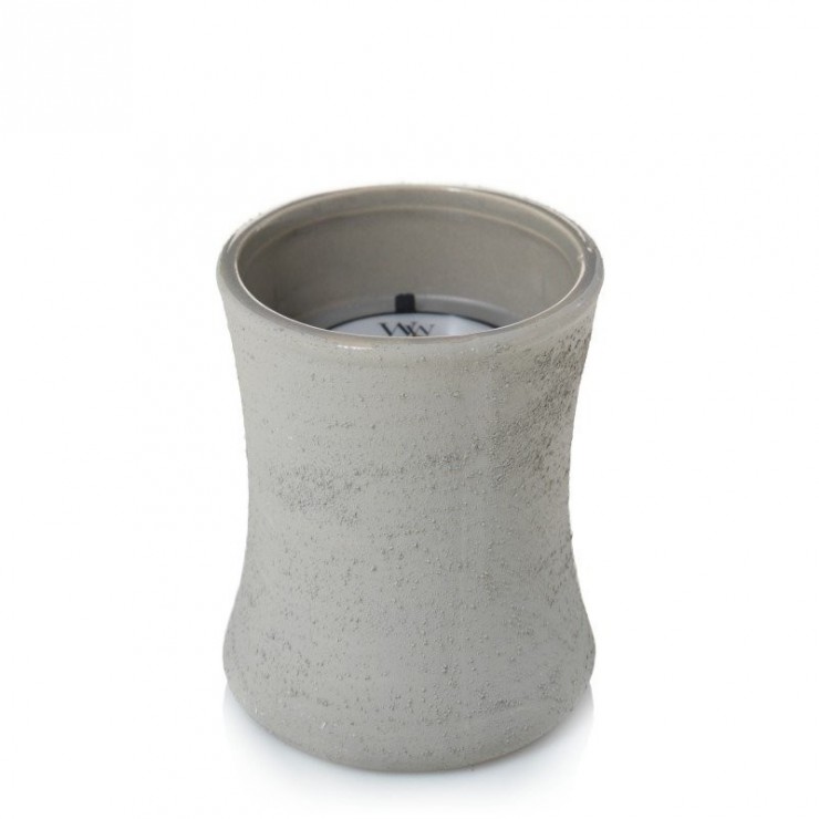 Mała Świeca Concrete Woodsmoke WoodWick Mała Świeca Concrete Woodsmoke WoodWick