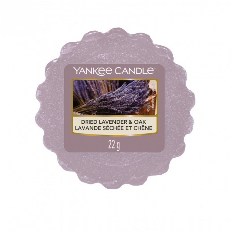 Wosk zapachowy Dried Lavender & Oak Yankee Candle Wosk zapachowy Dried Lavender & Oak Yankee Candle