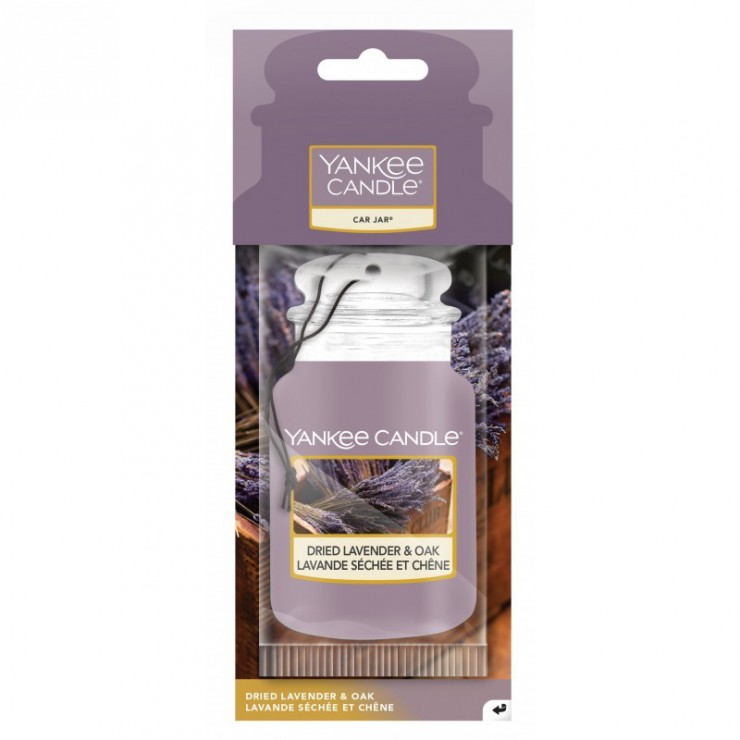 Car jar Dried Lavender & Oak Yankee Candle Car jar Dried Lavender & Oak Yankee Candle