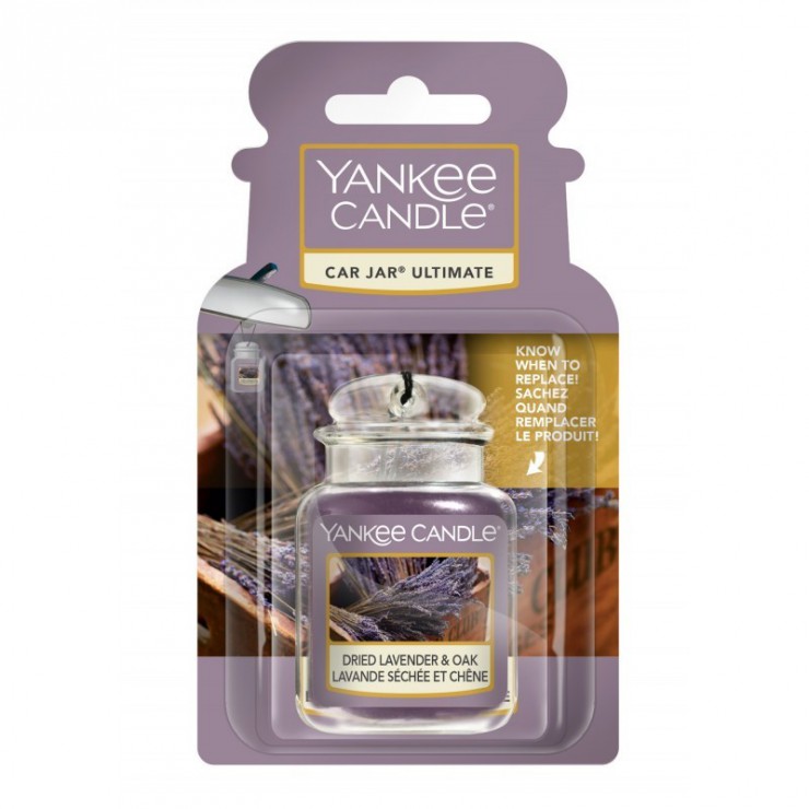 Car jar ultimate Dried Lavender & Oak Yankee Candle Car jar ultimate Dried Lavender & Oak Yankee Candle
