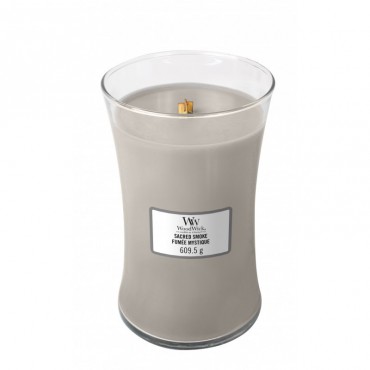 Duża Świeca Sacred Smoke WoodWick