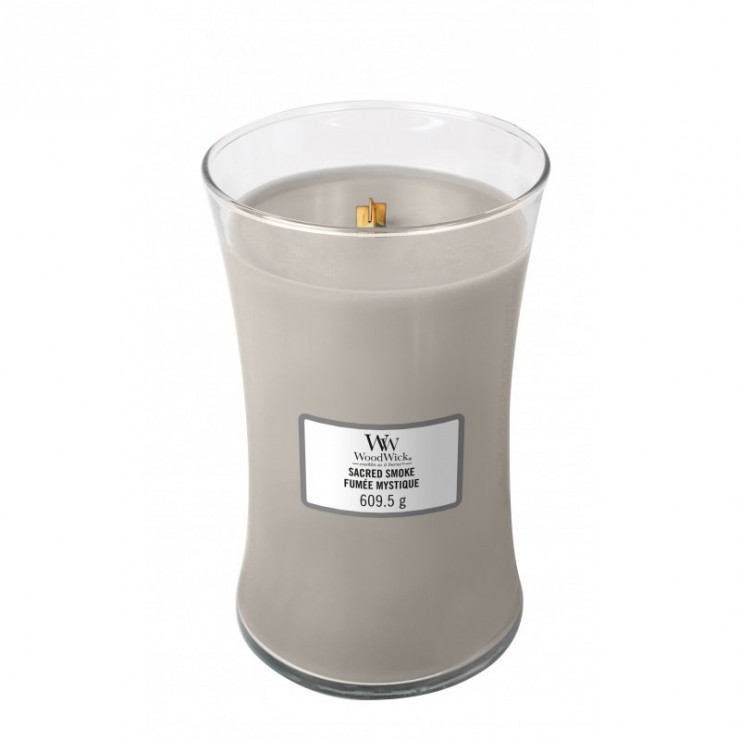 Duża Świeca Sacred Smoke WoodWick Duża Świeca Sacred Smoke WoodWick