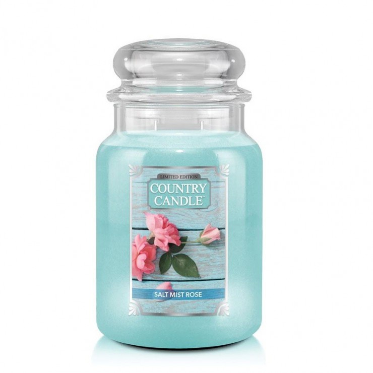 Duża świeca Salt Mist Rose Country Candle Duża świeca Salt Mist Rose Country Candle