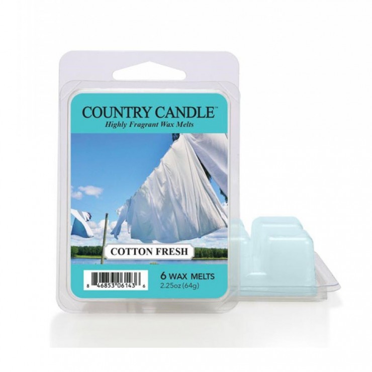 Wosk zapachowy Cotton Fresh Country Candle Wosk zapachowy Cotton Fresh Country Candle