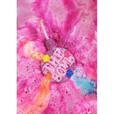 WATERCOLOURS Wielobarwna bomba do kąpieli Fizzy Rascal Bomb Cosmetics