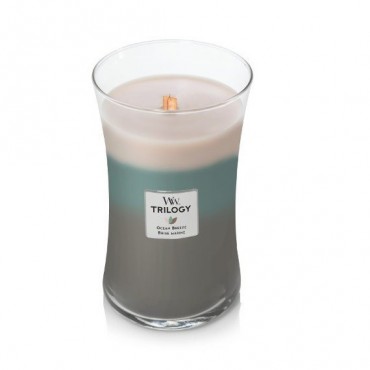 Duża Świeca Trilogy Ocean Breeze WoodWick