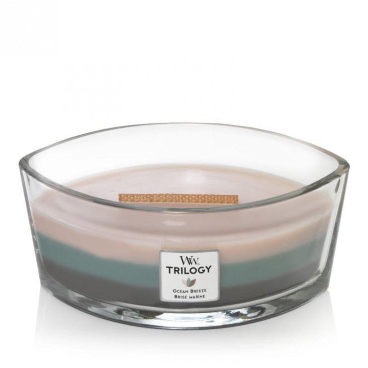 Świeca Hearthwick Trilogy Ocean Breeze WoodWick Świeca Hearthwick Trilogy Ocean Breeze WoodWick