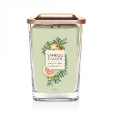 Elevation duża świeca Holiday Garland Yankee Candle