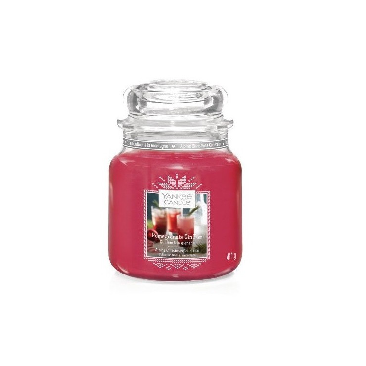 Średnia świeca Pomegrantate Gin Fizz Yankee Candle Średnia świeca Pomegrantate Gin Fizz Yankee Candle