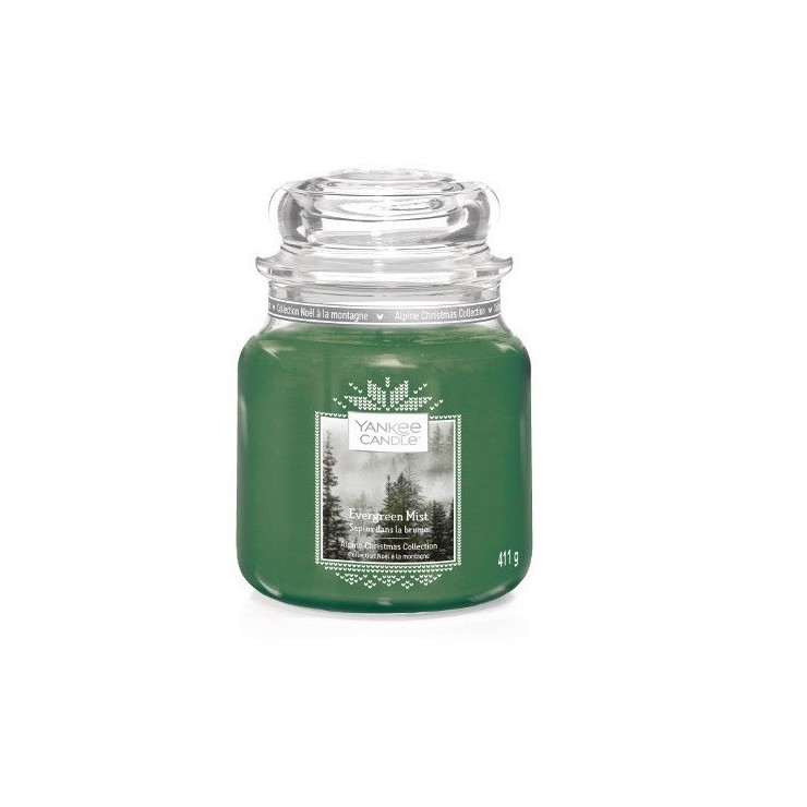 Średnia świeca Evergreen Mist Yankee Candle Średnia świeca Evergreen Mist Yankee Candle