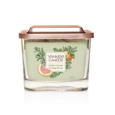 Elevation średnia świeca Holiday Garland Yankee Candle