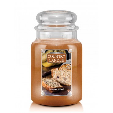 Duża świeca Banana Bread Country Candle