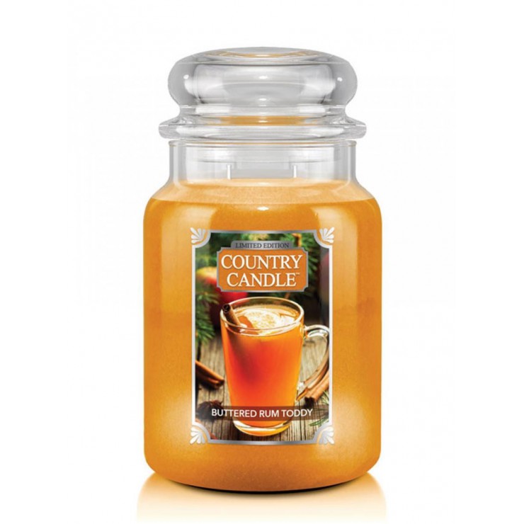 Duża świeca Buttered Rum Toddy Country Candle Duża świeca Buttered Rum Toddy Country Candle