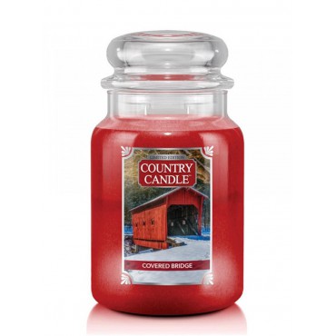 Duża świeca Covered Bridge Country Candle