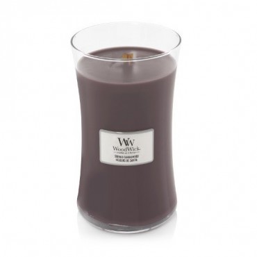 Duża Świeca Sueded Sandalwood WoodWick