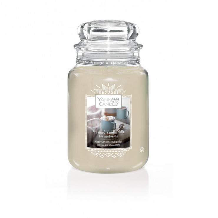 Duża świeca Streamed Vanilla Milk Yankee Candle Duża świeca Streamed Vanilla Milk Yankee Candle