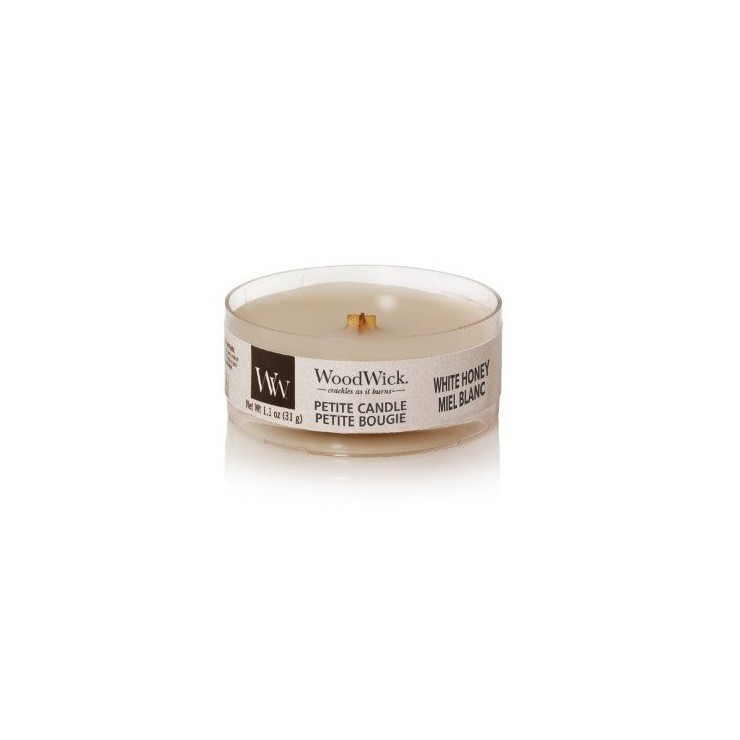 Świeca Petite White Honey WoodWick Świeca Petite White Honey WoodWick