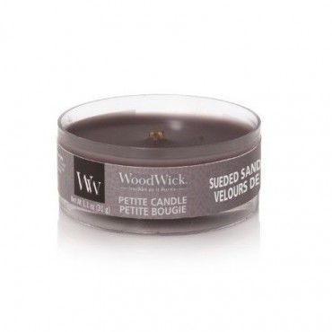Świeca Petite Sueded Sandalwood WoodWick