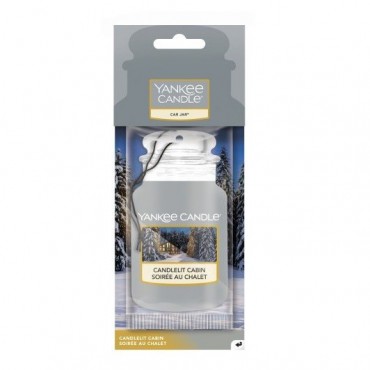 Car jar Candlelit Cabin Yankee Candle