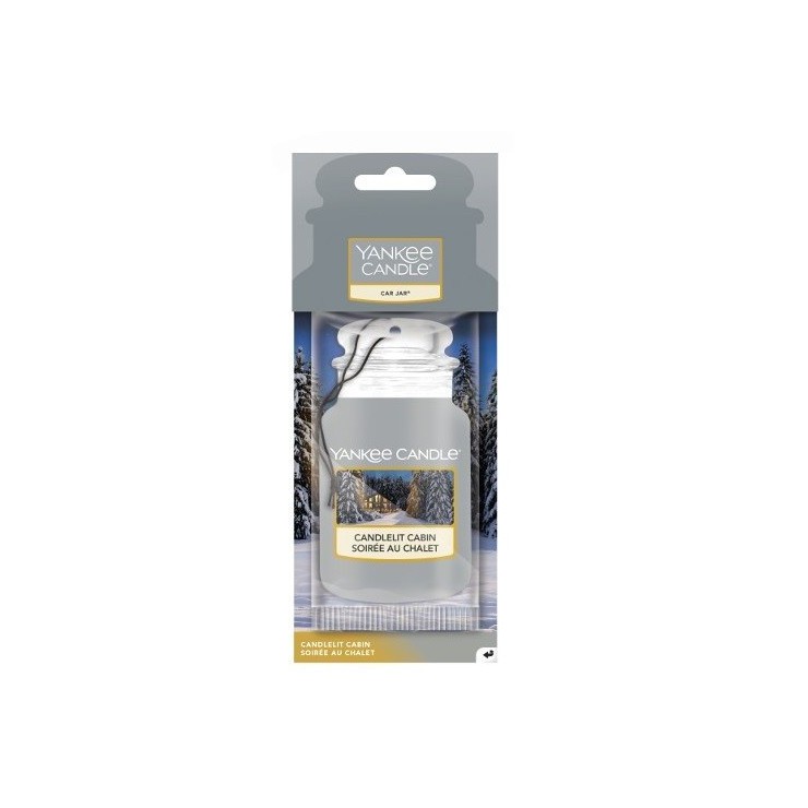 Car jar Candlelit Cabin Yankee Candle