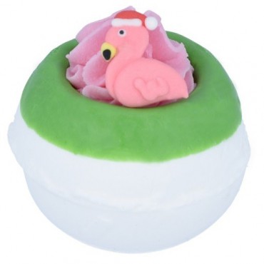Musująca kula do kąpieli Flamingo Ho Ho Bomb Cosmetics
