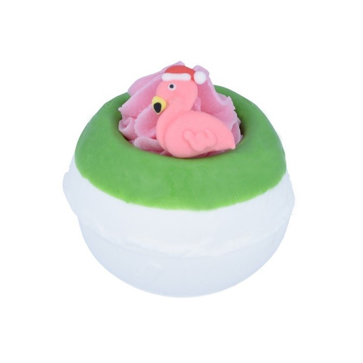 Musująca kula do kąpieli Flamingo Ho Ho Bomb Cosmetics