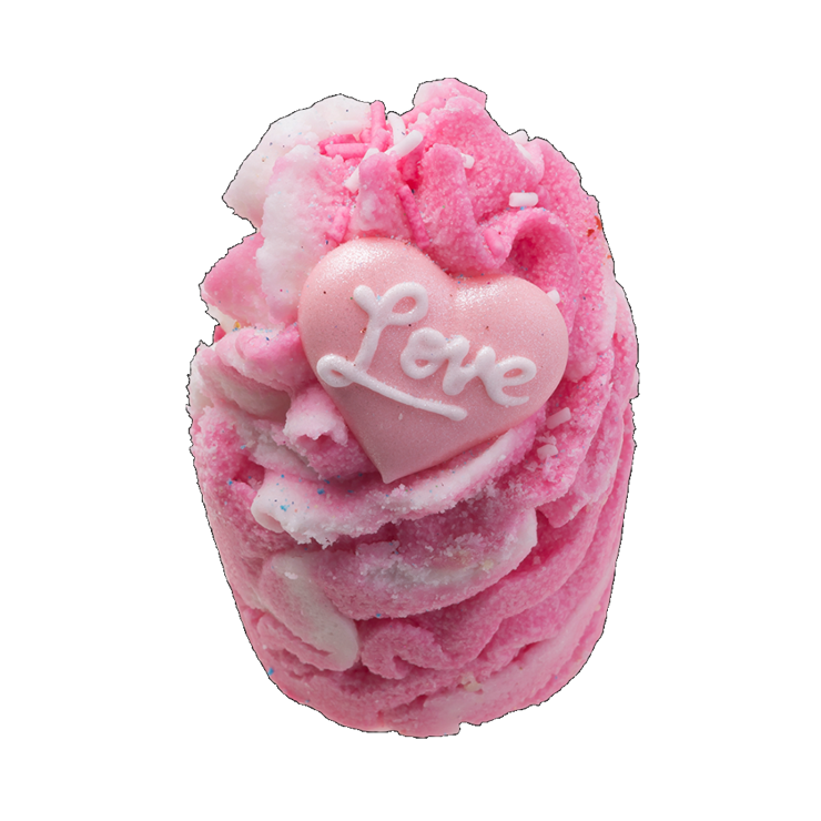 Babeczka do kąpieli P.S. KOCHAM CIĘ P.S. I Love You Bomb Cosmetics. Babeczka do kąpieli P.S. KOCHAM CIĘ P.S. I Love You Bomb Cosmetics.