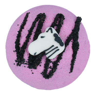 Musująca kula do kąpieli W Paski Ma Bomb Cosmetics