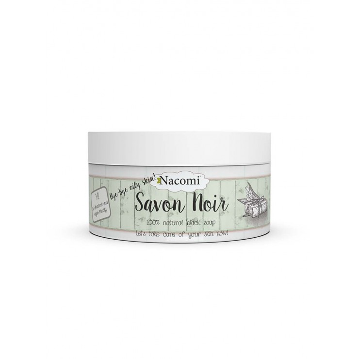 Naturalne Mydło Czarne Savon Noir 100g Nacomi Naturalne Mydło Czarne Savon Noir 100g Nacomi