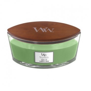 Świeca Hearthwick Hemp & Ivy WoodWick