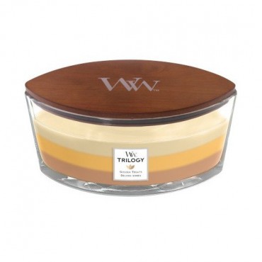 Świeca Hearthwick Trilogy Golden Treats WoodWick