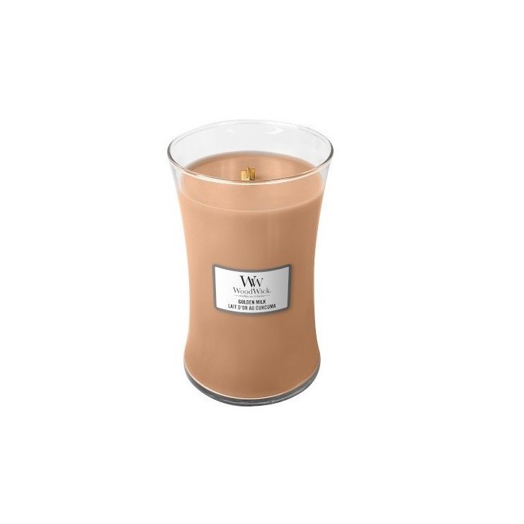 Duża Świeca Golden Milk WoodWick Duża Świeca Golden Milk WoodWick