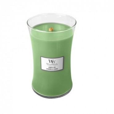 Duża Świeca Hemp & Ivy WoodWick