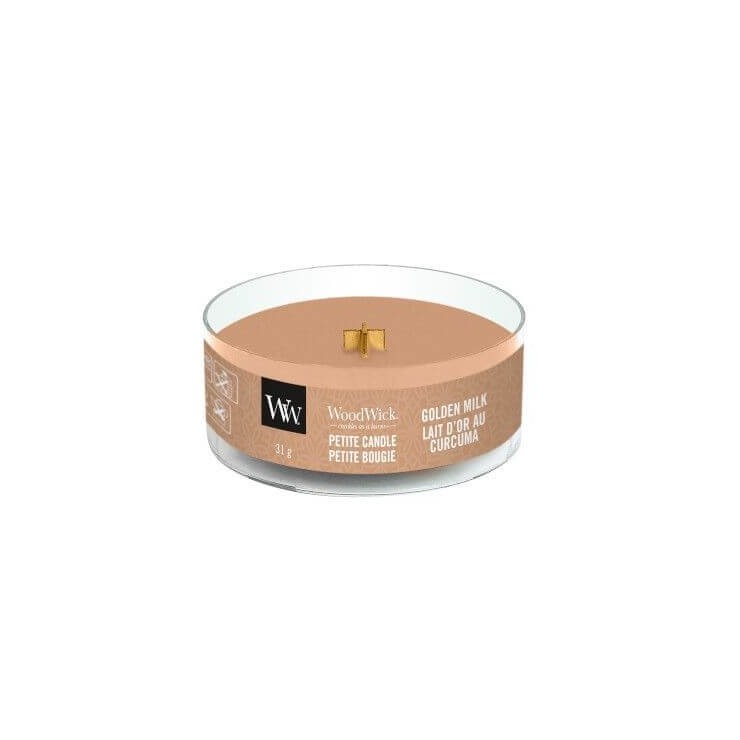 Świeca Petite Golden Milk WoodWick Świeca Petite Golden Milk WoodWick