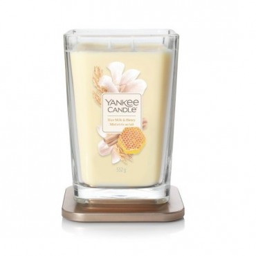 Elevation duża świeca Rice Milk & Honey Yankee Candle