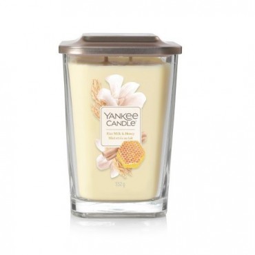 Elevation duża świeca Rice Milk & Honey Yankee Candle