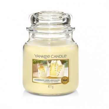 Średnia świeca Homemade Herb Lemonade Yankee Candle