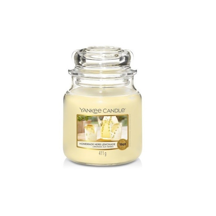 Średnia świeca Homemade Herb Lemonade Yankee Candle Średnia świeca Homemade Herb Lemonade Yankee Candle