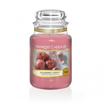 Duża świeca Roseberry Sorbet Yankee Candle