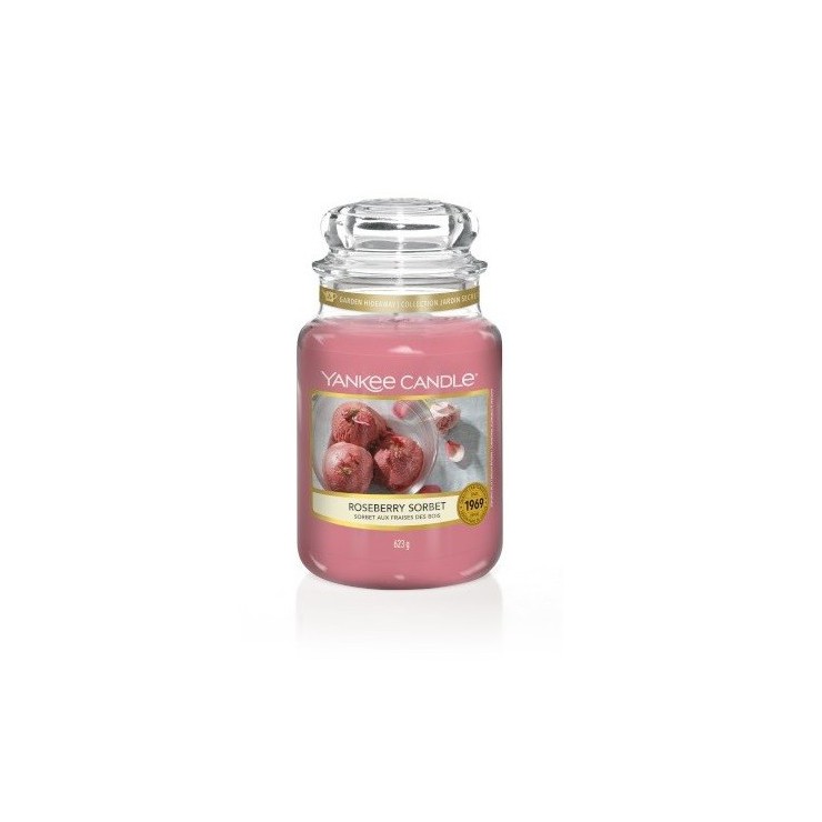 Duża świeca Roseberry Sorbet Yankee Candle Duża świeca Roseberry Sorbet Yankee Candle