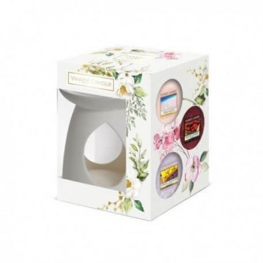 Zestaw Garden Hideaway 3 Woski + Kominek Zapachowy Yankee Candle