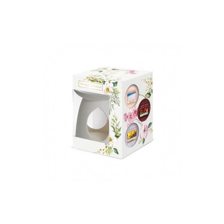 Zestaw Garden Hideaway 3 Woski + Kominek Zapachowy Yankee Candle Zestaw Garden Hideaway 3 Woski + Kominek Zapachowy Yankee Candle